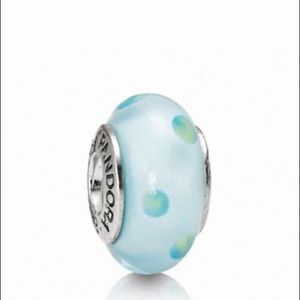 Glass Pandora Charm